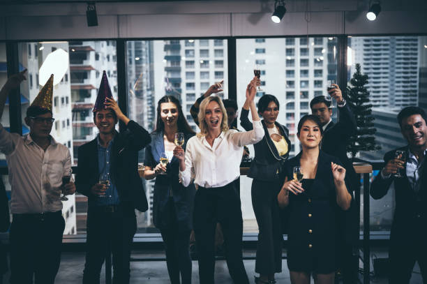 istock Business People Party Celebration Success Concept 1193776368