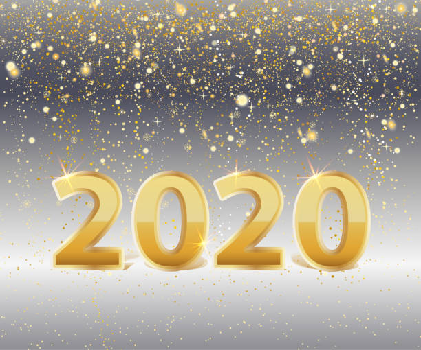 istock New Year background or banner with Metallic Gold Number 2020 Banner or background 1193783288