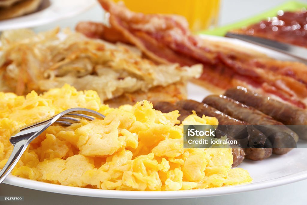 Hearty Breakfast  Breakfast Stock Photo