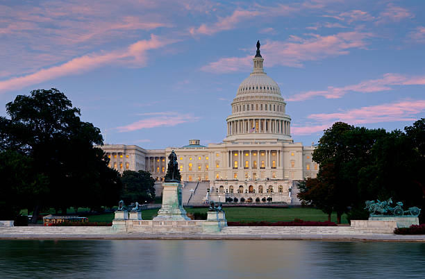 istock US Capitol at Dusk across reflecting pool 119378890