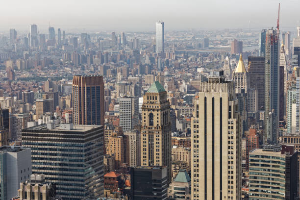 istock Manhattan skyline aerial 1193795799