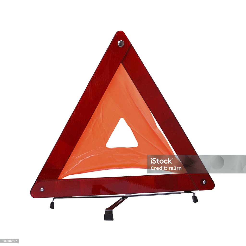 Warnung Dreieck-Zeichen - Lizenzfrei Dringlichkeit Stock-Foto