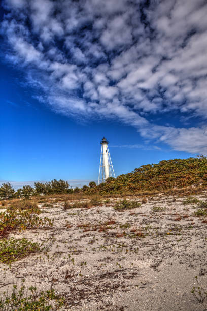 istock Gasparilla Island Lighthouse Boca Grande Beach 1193803977