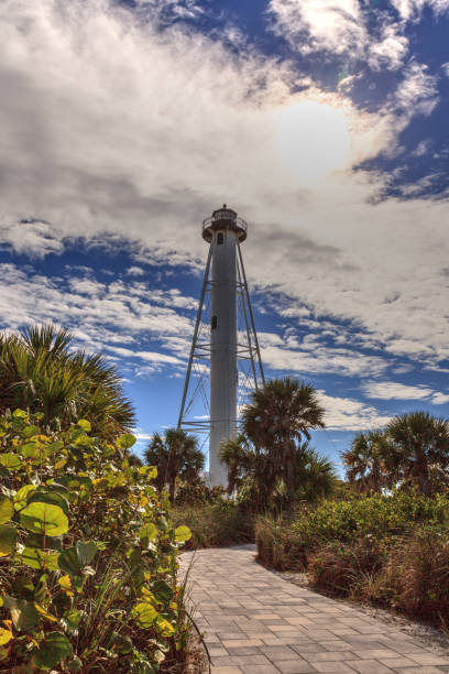 istock Gasparilla Island Lighthouse Boca Grande Beach 1193804614