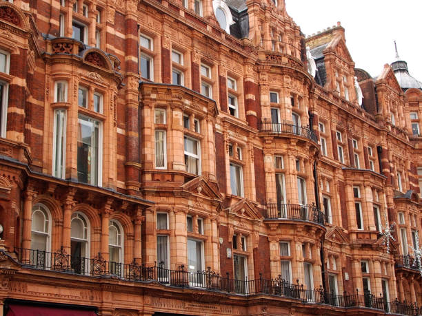 istock Brick row houses in London 1193809679