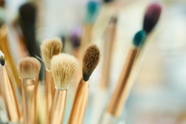 istock Makeup Accessories Ready. Night club make-up artist set 1193809757