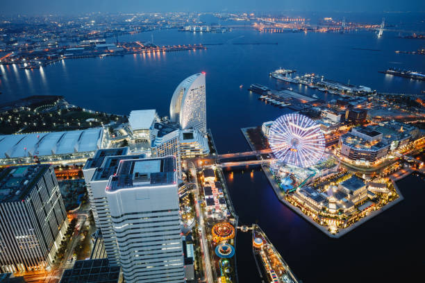 istock Yokohama bay 1193818846