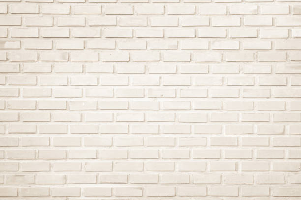 istock Brown brick wall texture background in room at subway. Brickwork stonework interior, rock old clean concrete grid uneven abstract weathered bricks tile design, horizontal architecture wallpaper. 1193823290