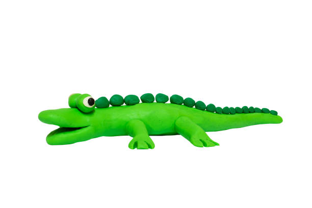 istock Cartoon characters,alligator isolated on white background with clipping path. 1193825173