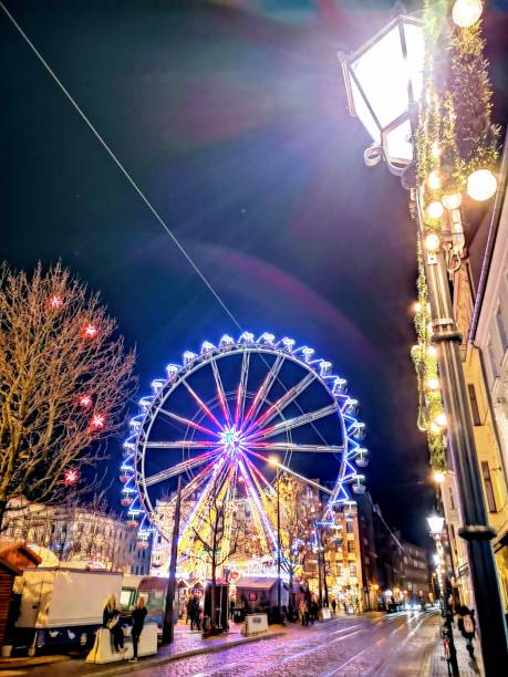 Ferris wheel in Cottbus, Germany