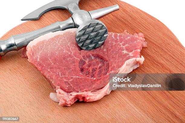 Cutelo De Porco Fresca Chops - Fotografias de stock e mais imagens de Bife - Bife, Bife de Filete, Carne