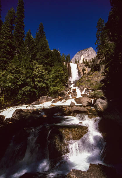 istock Yosemite National Park Vernal Falls Distant View - 1995 1193828922