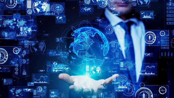 istock Global communication network concept. Worldwide business. 1193854923