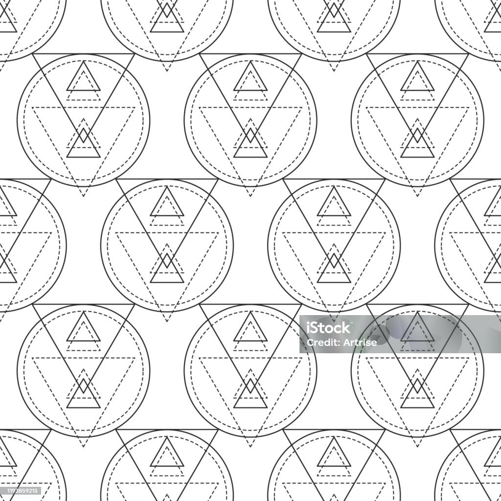 Vector Sacred Geometry Files Rectangle Pattern Vector Sacred Geometry Seamless Pattern Stock Illustration - Download ...