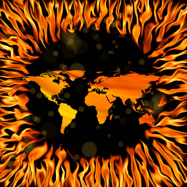 istock conceptual warning of global warming 1193863109