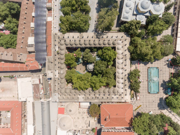 istock Aerial view of Koza Han; Turkey's best silk bazaar 1193863821