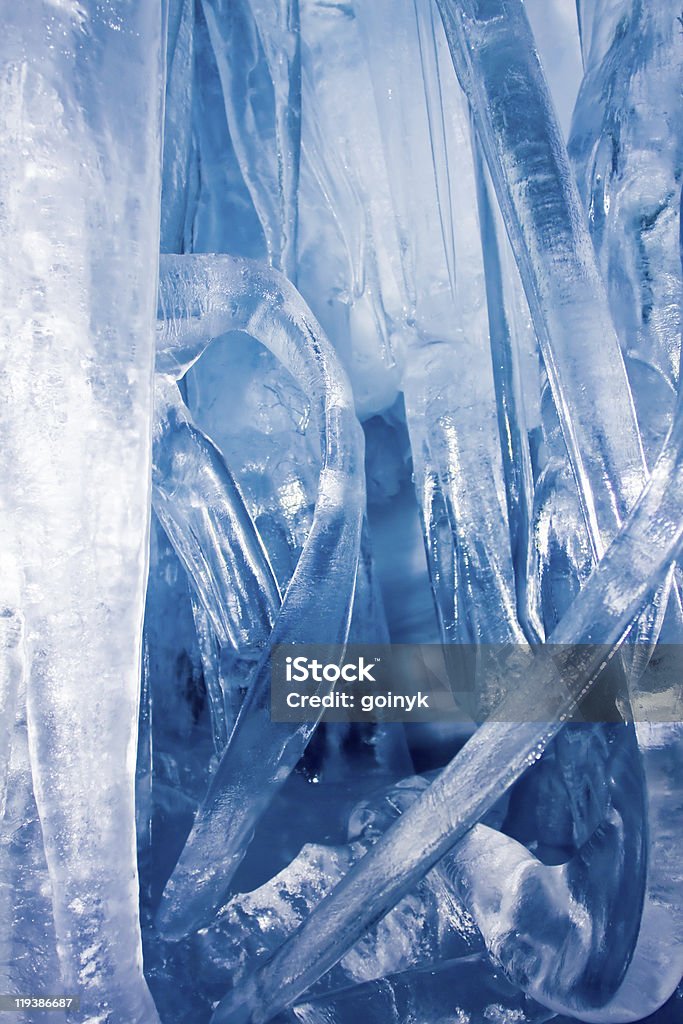 blue icicles - Zbiór zdjęć royalty-free (Abstrakcja)