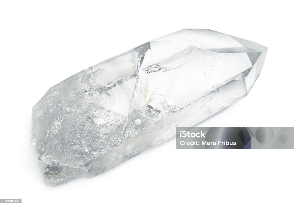 Kwarc crystal - Zbiór zdjęć royalty-free (Kryształ)