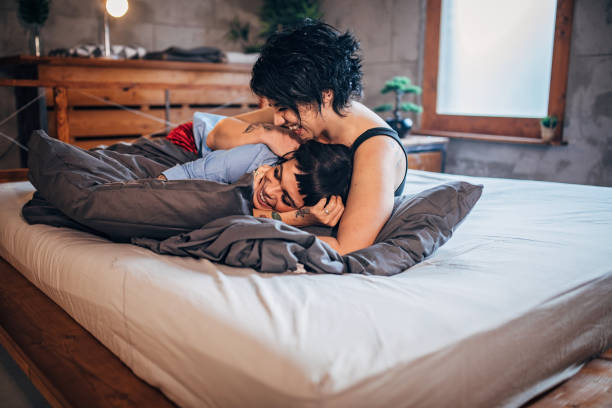 istock Lesbian Couple in Love 1193872198