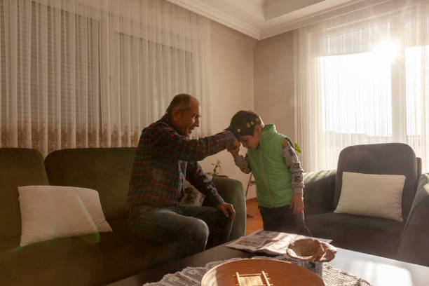 Hand kissing ceremony in Bayram
