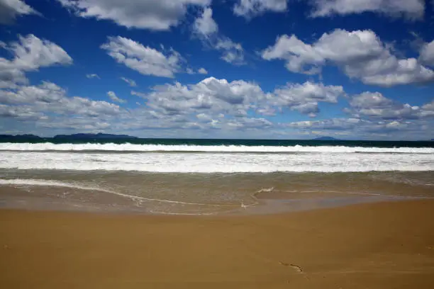 Beach at the Eastcoast of Tasmania. Australia