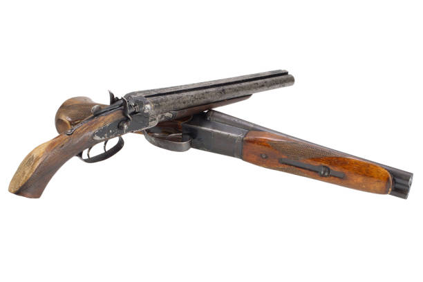 istock A pair of sawn-off shotguns 1193904064