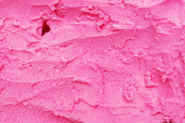 Strawberry ice cream background