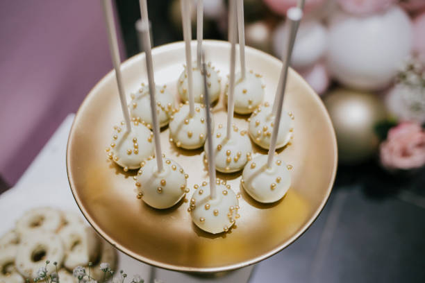 istock Colorful cakes and cookies decoration 1193913591