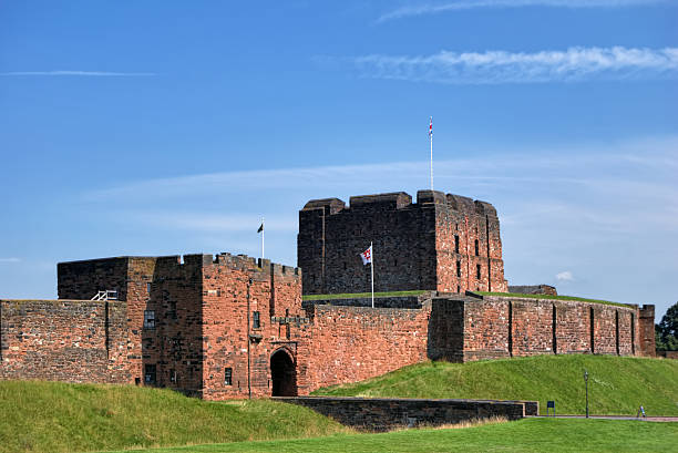 castelo de carlisle - cumbria - fotografias e filmes do acervo