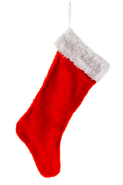 istock Traditional red Christmas Stocking 119392653