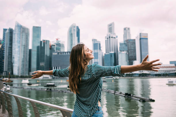 istock Young woman having fun 1193943678