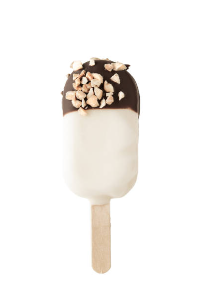 istock white chocolate cake popsice cream white background 1193943991