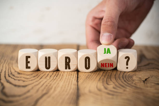 istock hand flips cube with the German answer for question 
