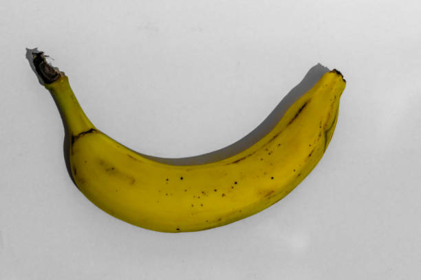 istock Banana isolated on white background 1193955380