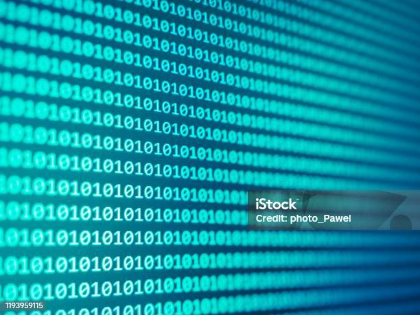 Kode Komputer Biner Konsep Pemrograman Coding Hacker Foto Stok - Unduh ...