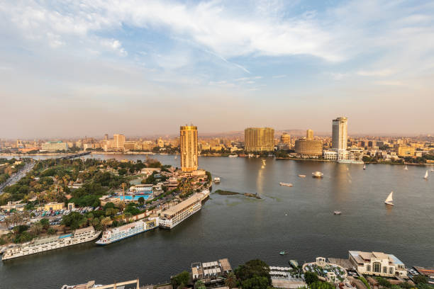 istock View of downtown Cairo and the Nile River 1193960913