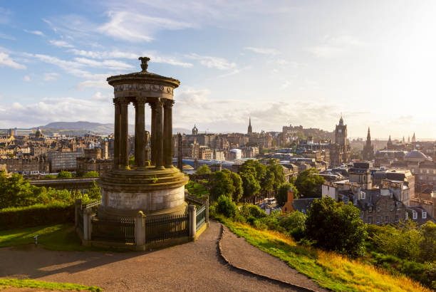 istock Areal view of Edinburgh from Nelson monument 1193961961