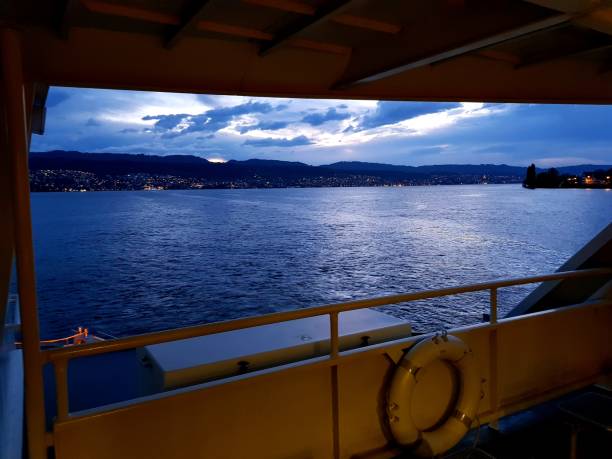 istock Lake Zurich seen from the Ferry 1193965880