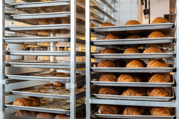 istock Freshly Baked Croissants 1193967813