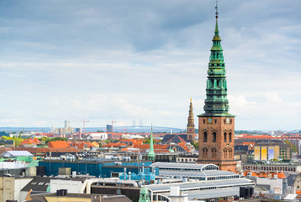 istock Copenhagen, Denmark old city skyline 1193971203