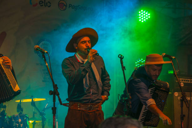 musiciens traditionnels dans un festival folklorique - men editorial musician music photos et images de collection