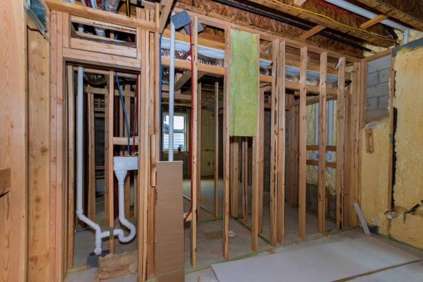 istock New home construction pipes and electrical unfinished basement under construction 1193972955