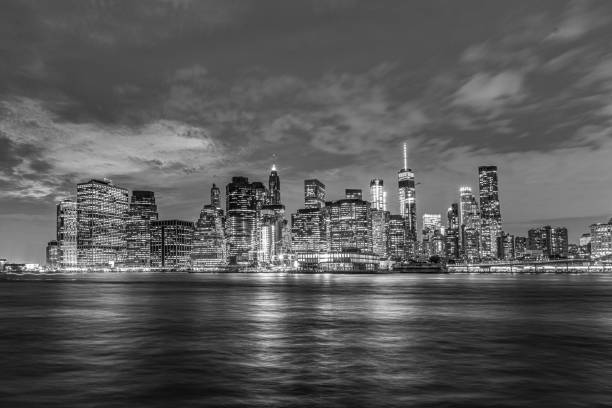 istock panoramic view to New York by night 1193974724