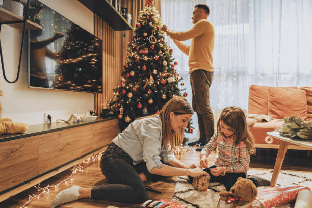 istock Christmas joy with my family 1193975042