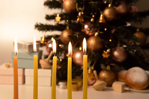 Christmas Candle -Third Advent Sunday