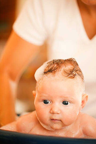 istock Baby in bathtub 119397788