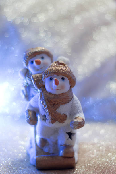 istock Christmas Snowman Figure 1193984448