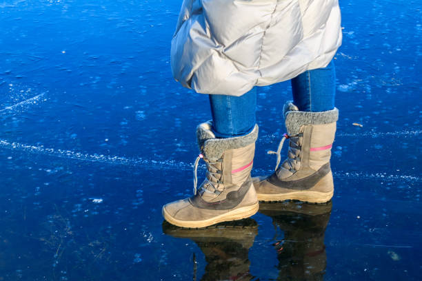 istock feet on frozen ice 1193986969