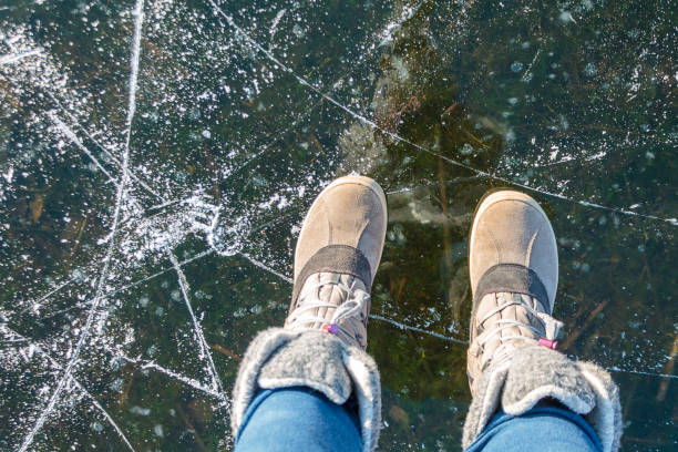 istock feet on frozen ice 1193987002