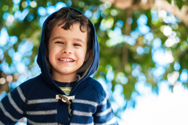 istock Cute boy outdoors 1193993986